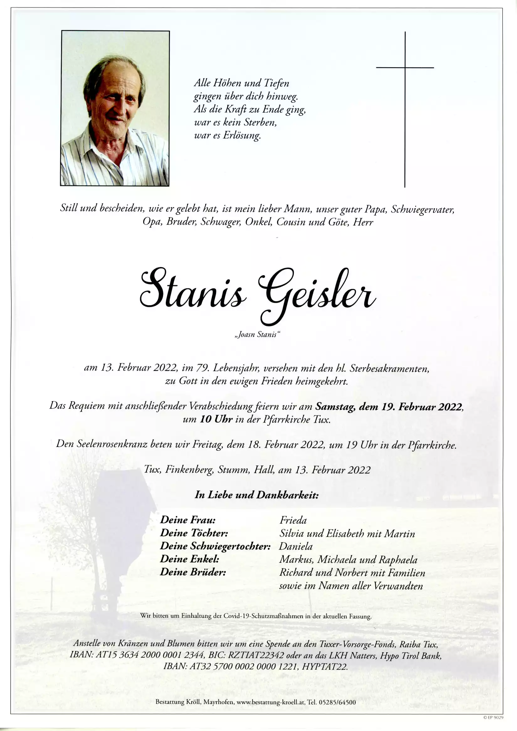 Parte von Stanis Geisler